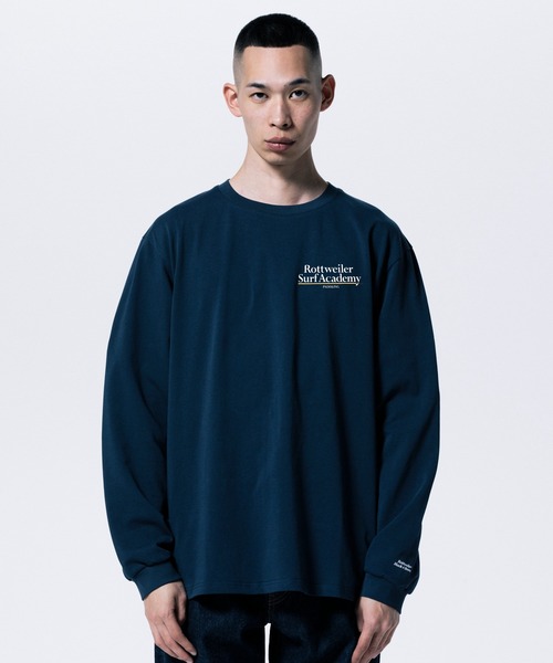 ROTTWEILER（ロットワイラー）の「R9 SURF ACADEMY LS TEE（Tシャツ/カットソー・メンズ・ブラック/ホワイト/ネイビー・S/M/L/XL）」の3枚目の写真