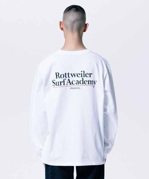 ROTTWEILER（ロットワイラー）の「R9 SURF ACADEMY LS TEE（Tシャツ/カットソー・メンズ・ブラック/ホワイト/ネイビー・S/M/L/XL）」の5枚目の写真