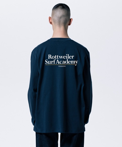 ROTTWEILER（ロットワイラー）の「R9 SURF ACADEMY LS TEE（Tシャツ/カットソー・メンズ・ブラック/ホワイト/ネイビー・S/M/L/XL）」の6枚目の写真