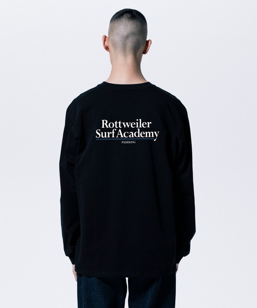 ROTTWEILER（ロットワイラー）の「R9 SURF ACADEMY LS TEE（Tシャツ/カットソー・メンズ・ブラック/ホワイト/ネイビー・S/M/L/XL）」の4枚目の写真
