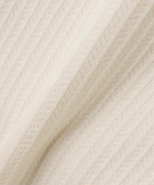 PEARLY GATES(パーリーゲイツ)の「【PEARLY GATES】PeストレッチヘリンボーンJQ裏起毛スタジャン(ブルゾン・メンズ・ベージュ/ネイビー・MEDIUM/LARGE)」の6枚目の写真