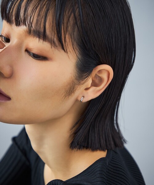 Jouete(ジュエッテ)の「PT900 ピアス フープ(ピアス(両耳用)・レディース・プラチナム・FREE)」の8枚目の写真