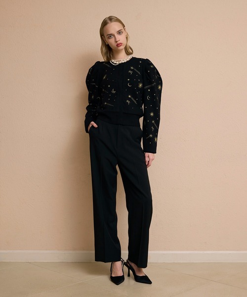 セール】スターエンブロイダリーニット（ニット/セーター）｜EIMY