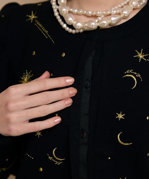 セール】スターエンブロイダリーニット（ニット/セーター）｜EIMY