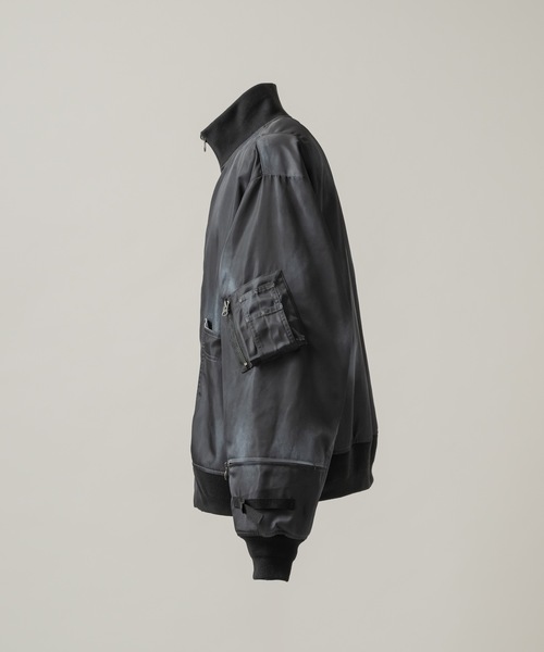 p*i様 Casper John MA-1 ボンバージャケット ブラック Mサイ CASPER JOHN（キャスパージョン）の「MA-1 bomber jacket/MA-1