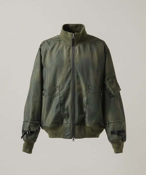 CASPER JOHN（キャスパージョン）の「Inkjet gimmick MA-1/インクジェットギミックMA-1（MA-1・メンズ・ブラック/ブルー/カーキ・MEDIUM/SMALL/X-SMALL/LARGE）」の7枚目の写真