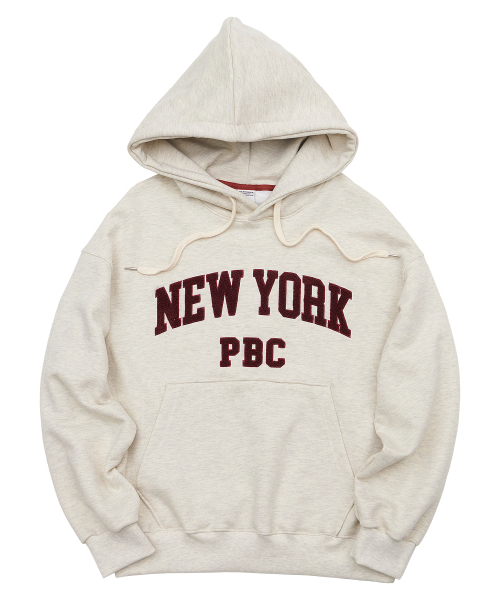 PAPERBOY(ペーパーボーイ)の「ブクルニューヨーク フードパーカー-オートミール(パーカー・レディース・その他・SMALL/MEDIUM/LARGE/X-LARGE)」の1枚目の写真