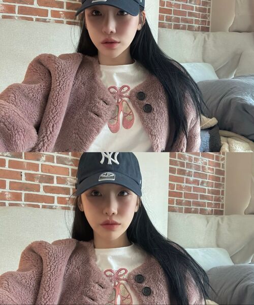 DAMISH（ダミシュ）の「バレエシューズリボンTシャツ_ホワイト（Tシャツ/カットソー・レディース・ホワイト・MEDIUM/SMALL）」の3枚目の写真