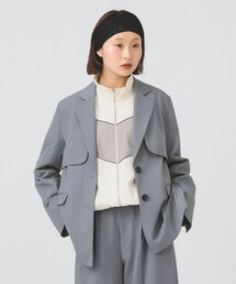 Ray BEAMS | ヨークレイヤード 2ボタン ジャケット(テーラードジャケット)