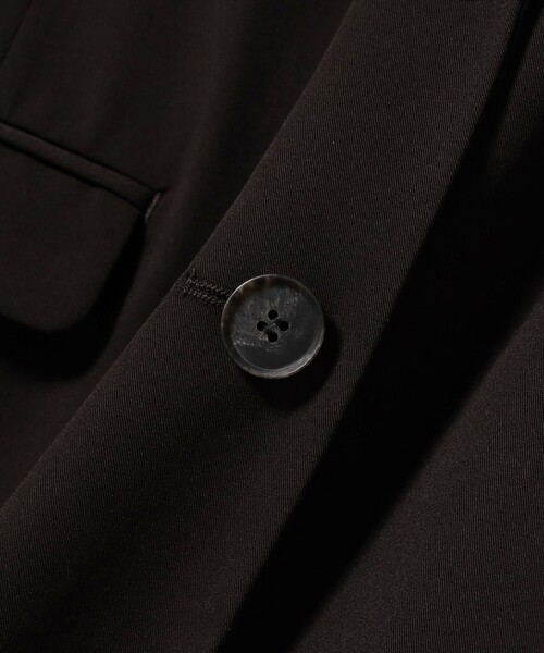 Ray BEAMS（レイビームス）の「ヨークレイヤード 2ボタン ジャケット（テーラードジャケット・レディース・ブラック/シルバー・1/0）」の20枚目の写真