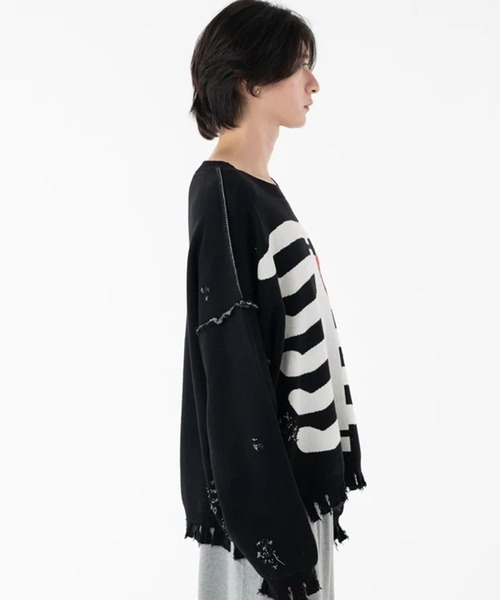 DISCOVERED/ディスカバード】BONE KNIT（ニット/セーター