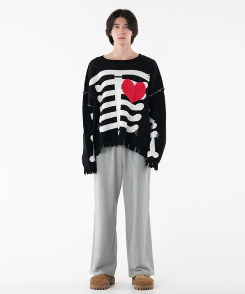 DISCOVERED/ディスカバード】BONE KNIT（ニット/セーター