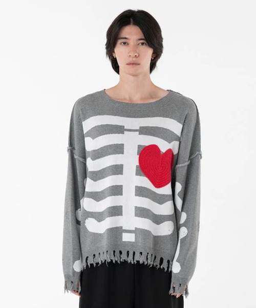 DISCOVERED/ディスカバード】BONE KNIT（ニット/セーター