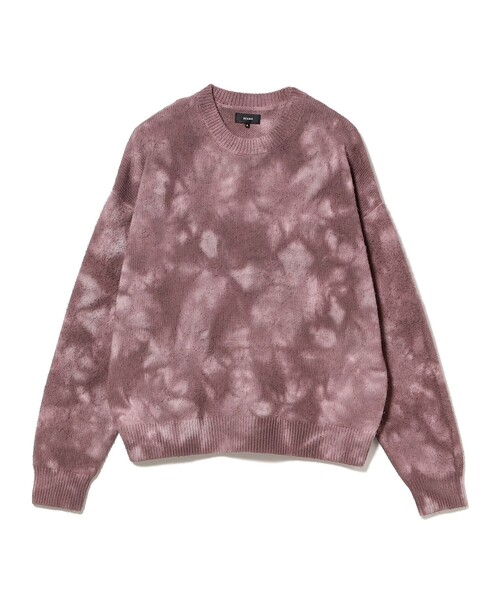 BEAMS（ビームス）の「5ゲージ ガーメントダイ クルーネックニット（ニット/セーター・メンズ・イエロー系その他/ピンク系その他・S/M/L/XL）」の5枚目の写真