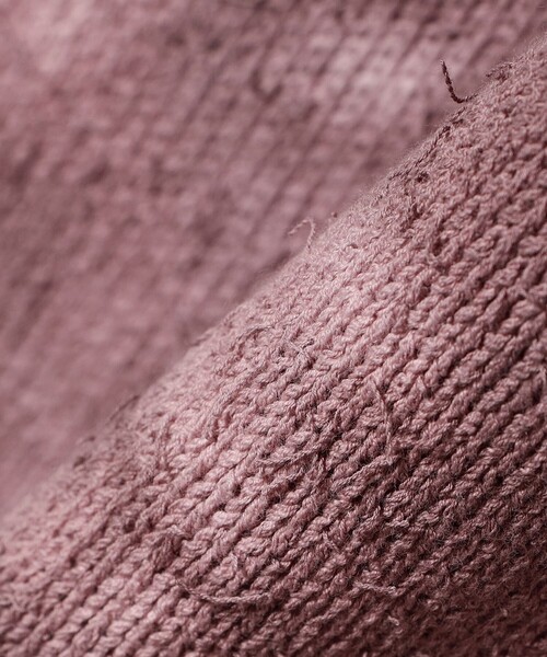 BEAMS（ビームス）の「5ゲージ ガーメントダイ クルーネックニット（ニット/セーター・メンズ・イエロー系その他/ピンク系その他・S/M/L/XL）」の7枚目の写真