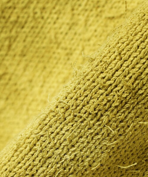 BEAMS（ビームス）の「5ゲージ ガーメントダイ クルーネックニット（ニット/セーター・メンズ・イエロー系その他/ピンク系その他・S/M/L/XL）」の12枚目の写真