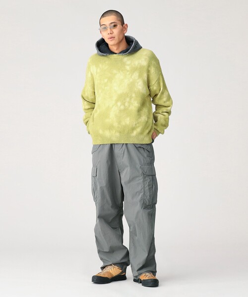 BEAMS（ビームス）の「5ゲージ ガーメントダイ クルーネックニット（ニット/セーター・メンズ・イエロー系その他/ピンク系その他・S/M/L/XL）」の14枚目の写真