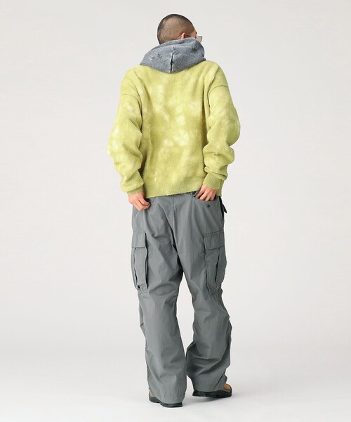 BEAMS（ビームス）の「5ゲージ ガーメントダイ クルーネックニット（ニット/セーター・メンズ・イエロー系その他/ピンク系その他・S/M/L/XL）」の15枚目の写真