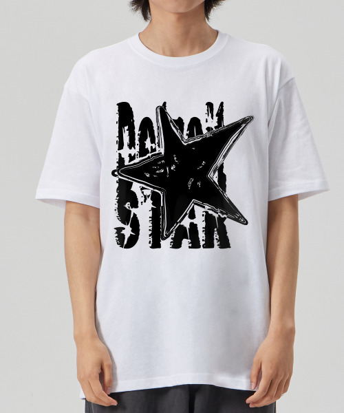 BY.L(バイエル)の「ディトロイトスター 半袖Tシャツ ホワイト(Tシャツ/カットソー・メンズ・その他・MEDIUM/LARGE/X-LARGE)」の2枚目の写真