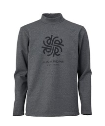 JUN&ROPE'（ジュンアンドロペ）の「コーデュラ裏フリース ハイネック長袖シャツ（Tシャツ/カットソー）」