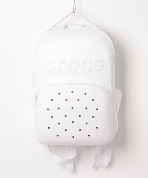 クロックス クラシック バックパック　ホワイト crocs（クロックス）の「クロックス クラシック バックパック / Crocs