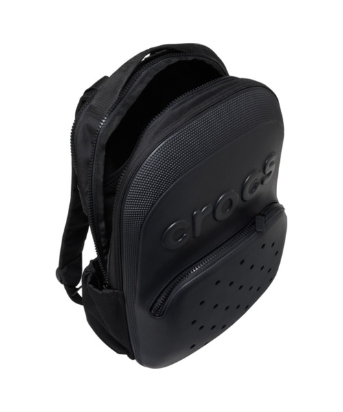 ８月末迄出品 ☆新品☆ クロックス クラシック バックパック 黒 シビッツ付き クロックス クラシック バックパック / Crocs Classic Backpack