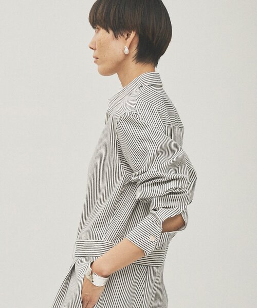 Whim Gazette（ウィムガゼット）の「ヒッコリーオールインワン（つなぎ/オールインワン・レディース・ブルー・FREE）」の18枚目の写真