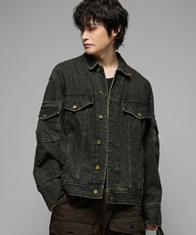 VTG Patched gene denim JK black