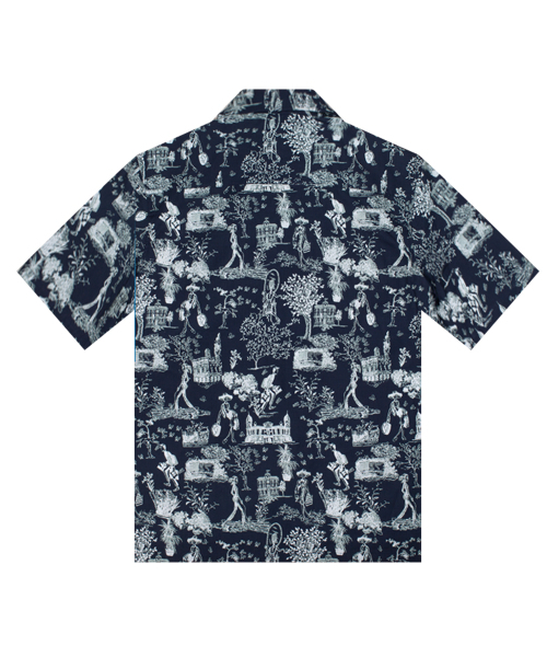 THESHIRTHOUSE(ザシャツハウス)の「ハワイアンシャツ プラハ-ジンネイビー(シャツ/ブラウス・メンズ・その他・1)」の2枚目の写真