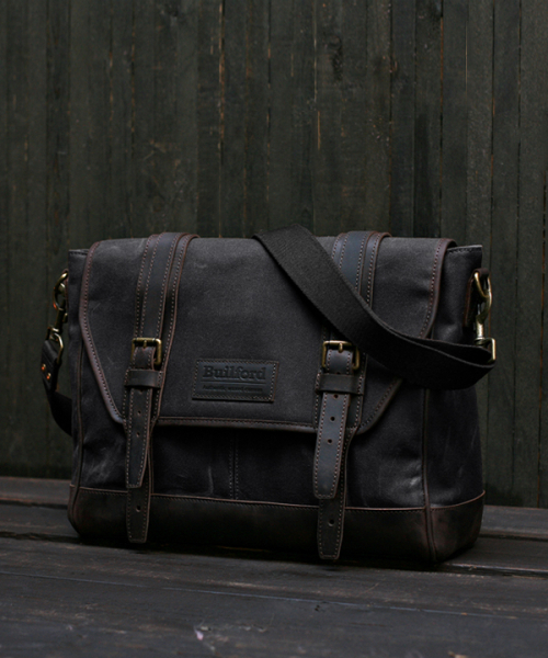 BUILFORD(ビルフォード)の「ボヘミアンメッセンジャーバッグマロングレー(Marron Grey)(メッセンジャーバッグ・メンズ・その他・FREE)」の1枚目の写真