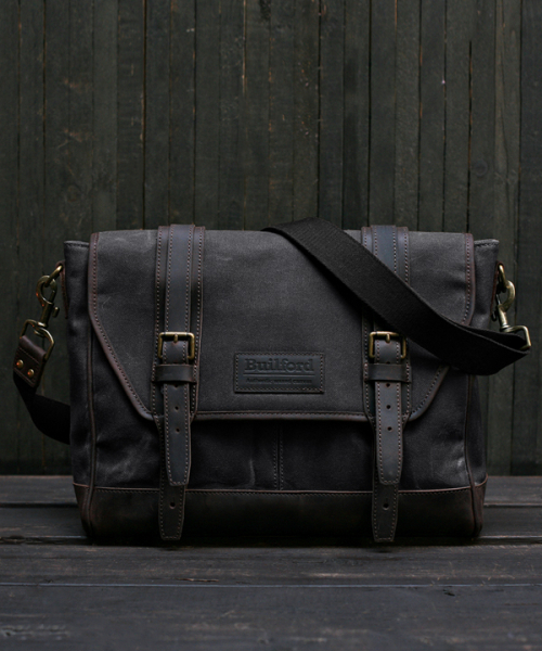 BUILFORD(ビルフォード)の「ボヘミアンメッセンジャーバッグマロングレー(Marron Grey)(メッセンジャーバッグ・メンズ・その他・FREE)」の2枚目の写真