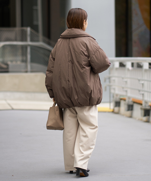 追加2》ARTIROSA撥水テイラーコクーンダウン（ダウンジャケット/コート