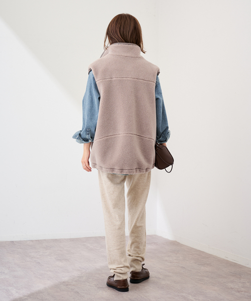 FRAMeWORK（フレームワーク）の「カシミヤ ニットパンツ（その他パンツ・レディース・イエロー/ベージュ/ライトグレー・FREE）」の7枚目の写真