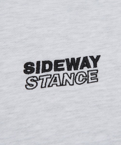 En serio TOKYO（エンソリオトーキョー）の「【SIDEWAYSTANCE】ユニフォーム裏毛ハーフジップトレーナー（スウェット・メンズ・ネイビー/ライトグレー/ブラック・SMALL/MEDIUM/X-LARGE/LARGE）」の13枚目の写真