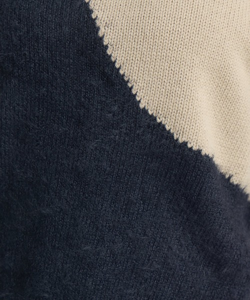 KATHARINE ROSS（キャサリンロス）の「【KATHARINE ROSS】5Gフェザー切替プルオーバー（ニット/セーター・レディース・ベージュ/モカ/オフホワイト・FREE）」の17枚目の写真