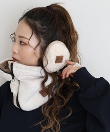 KRIFF MAYER（クリフメイヤー）の「KRIFF MAYER もこもこ ボア イヤーマフ 耳当て イヤーウォーマー 男女兼用（イヤーマフ）」