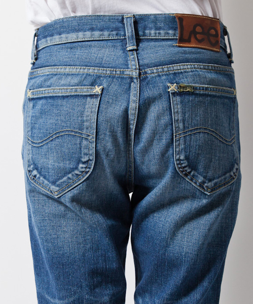 LEE×AMERICAN RAG CIE（リーアメリカンラグシー）の「LEE×AMERICAN RAG CIE  カットオフデニムパンツ（デニムパンツ・メンズ・インディゴブルー・29/32/30/31/28）」の7枚目の写真