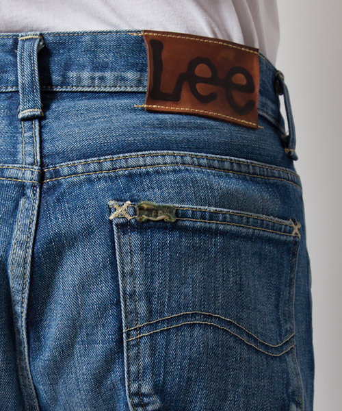 LEE×AMERICAN RAG CIE（リーアメリカンラグシー）の「LEE×AMERICAN RAG CIE  カットオフデニムパンツ（デニムパンツ・メンズ・インディゴブルー・29/32/30/31/28）」の8枚目の写真