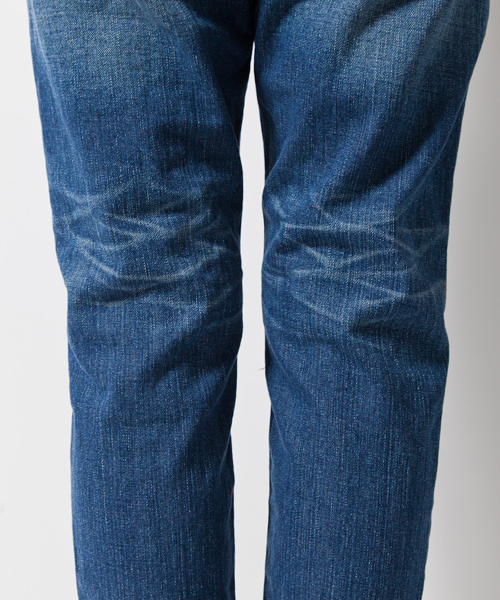 LEE×AMERICAN RAG CIE（リーアメリカンラグシー）の「LEE×AMERICAN RAG CIE  カットオフデニムパンツ（デニムパンツ・メンズ・インディゴブルー・29/32/30/31/28）」の3枚目の写真