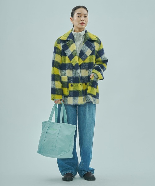 L.L.Bean（エルエルビーン）の「(L.L. Bean)GROCERY TOTE BAG（トートバッグ・レディース・ライトブルー/ブラウン/ピンク/グリーン・ONE SIZE）」の12枚目の写真