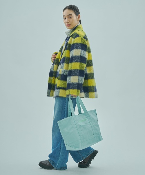 L.L.Bean（エルエルビーン）の「(L.L. Bean)GROCERY TOTE BAG（トートバッグ・レディース・ライトブルー/ブラウン/ピンク/グリーン・ONE SIZE）」の13枚目の写真