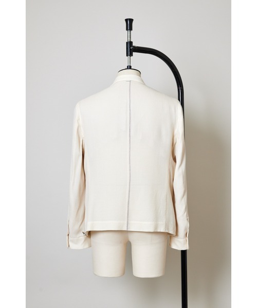 SHINYAKOZUKA（シンヤコヅカ）の「TRAVAILLEUR（カバーオール・メンズ・ホワイト・MEDIUM）」の3枚目の写真