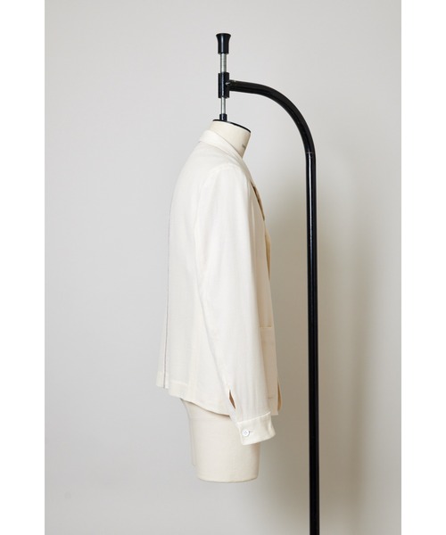 SHINYAKOZUKA（シンヤコヅカ）の「TRAVAILLEUR（カバーオール・メンズ・ホワイト・MEDIUM）」の4枚目の写真