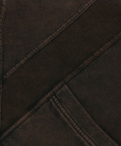 チチカカ（チチカカ）の「Orale! 裏毛ケミカル切替ジップパーカー（パーカー・レディース・ブラック/ブルー・FREE）」の13枚目の写真