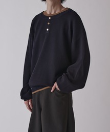 Lui's | レイヤードヘンリー(ニット/セーター)