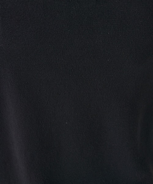 Lui's（ルイス）の「レイヤードヘンリー（ニット/セーター・メンズ・ネイビー/グレー/ブラック・M/S）」の4枚目の写真