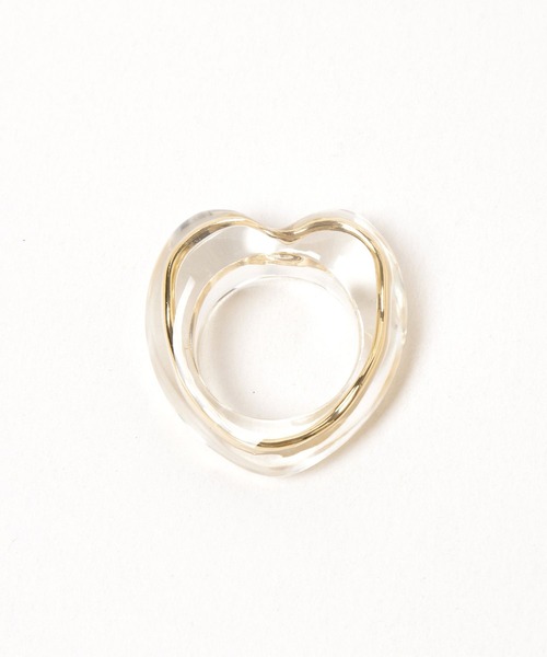 LOWRYS FARM（ローリーズファーム）の「【サトムラプロデュース】LOVEリング　592325（リング・レディース・ゴールド・FREE）」の3枚目の写真