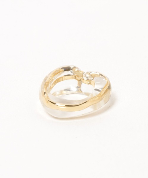 LOWRYS FARM（ローリーズファーム）の「【サトムラプロデュース】LOVEリング　592325（リング・レディース・ゴールド・FREE）」の6枚目の写真