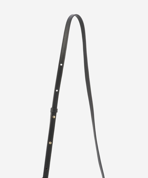 ORCIVAL（オーシバル）の「ORCIVAL | ナッパレザー ジップポーチショルダーバッグ UNISEX（ショルダーバッグ・レディース・ブラウン系その他2/ブラック/レッド・-）」の18枚目の写真