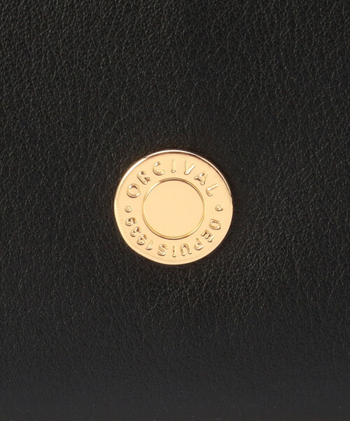 ORCIVAL（オーシバル）の「ORCIVAL | ナッパレザー ジップポーチショルダーバッグ UNISEX（ショルダーバッグ・レディース・ブラウン系その他2/ブラック/レッド・-）」の19枚目の写真